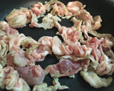 豚肉と茄子、ししとうの胡麻味噌炒め♬作り方3写真