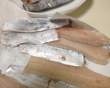 太刀魚の卵とじ作り方1写真