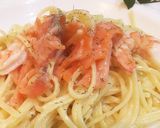 絶品簡単スモークサーモンのクリームパスタ作り方5写真