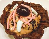 チョコアイスチュイールカップデコ作り方8写真
