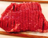 ハッセルバックステーキプルーン味噌ソース作り方1写真