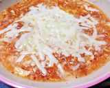 市販の玉子がゆで作る簡単キムチーズがゆ作り方3写真