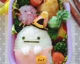 ハロウィンキャラ弁すみっコぐらしのおばけ作り方5写真