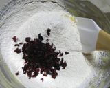 * クランベリー❀チーズパウンド *作り方5写真