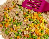 混ぜるだけで簡単！美味しい肉そぼろ♪作り方9写真