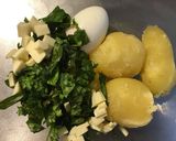 簡単♪ポテトサラダ(デリ風バジル味)作り方1写真