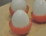 つるぴか　ゆで卵サンタ作り方4写真