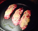 柔らか豚のマスタード焼き作り方1写真