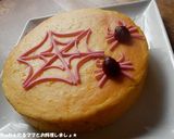 簡単デコ★かぼちゃのベイクドチーズケーキ作り方7写真
