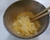 卵かけご飯おやき＊離乳食完了期＊作り方1写真