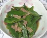 簡単♪　ササギ（モロッコ隠元）の煮物作り方8写真