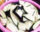 茄子と厚揚げの味噌炒め作り方2写真
