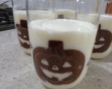 ハロウィン♪濃厚ミルク＆みかんゼリー作り方7写真