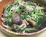 しょうが風味♬なすと豆苗のさっぱり煮作り方5写真