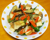 茄子と厚揚げの味噌炒め作り方10写真