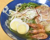わかめ麺の海老そば作り方8写真