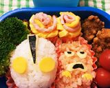 簡単!唐揚げ*ウルトラマン弁当*作り方9写真