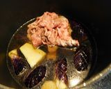 茄子と牛肉の煮びたし作り方4写真
