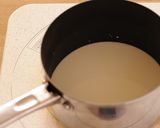牛乳寒天と桃のさっぱりデザート作り方1写真