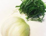 バリラ♪梅肉と大葉の和風パスタ作り方2写真