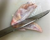 極☆鶏手羽とじゃがいものうま煮作り方1写真