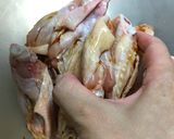 極☆鶏手羽とじゃがいものうま煮作り方3写真