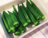 オクラの胡麻和え作り方1写真