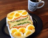 わんぱくサンド♪たまごたっぷり♪作り方4写真