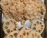 お弁当にもおせちにも。れんこん豚つくね☆作り方1写真