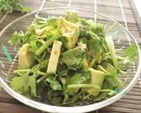 柚子胡椒風味♪アボパクチーズサラダ作り方5写真