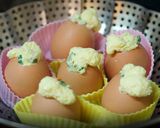 殻をむいて食べる♪茶碗蒸し作り方8写真