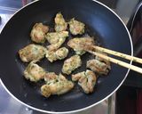 鶏肉のこんがり青のり焼き作り方3写真