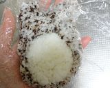 トトロ キャラ弁 ひじき おにぎり 秋作り方7写真