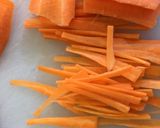 レンジで簡単！人参としめじの白だし和え物作り方1写真