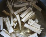 里芋と牛蒡でちょっとお月見気分？作り方3写真