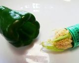 甘辛ピーマンの肉詰め作り方1写真