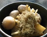 里芋と牛蒡でちょっとお月見気分？作り方8写真