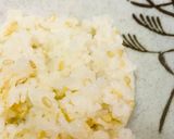 むぎごはん●やまかけカイワレごはん作り方1写真