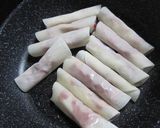 牛肉のくるっと巻き。作り方2写真
