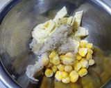 コーンの巾着焼き作り方2写真