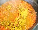 アボカド豚こまボールのミートボールカレー作り方15写真