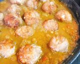 アボカド豚こまボールのミートボールカレー作り方17写真