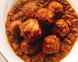 アボカド豚こまボールのミートボールカレー作り方18写真