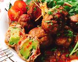アボカド豚こまボールのミートボールカレー作り方19写真