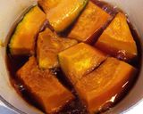 子どもも大好き♡ホクホクかぼちゃの煮物作り方2写真