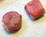チーズ入りはんぺんの肉巻きフライ作り方3写真