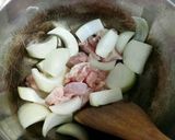 ミルフィーユ鍋の残り出汁でシチューに変身作り方3写真