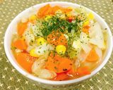 【簡単】キャベツと人参の食べる野菜スープ作り方6写真