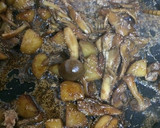 海と山のハーモニー♪明太じゃがきのこ炒め作り方6写真