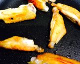 鶏手羽中のピリ辛甘酢醤油作り方2写真